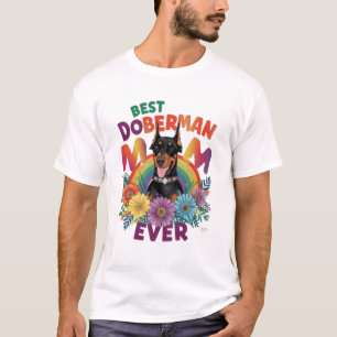 T-shirt Meilleure maman Doberman de tous les temps
