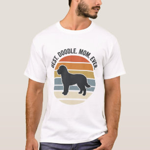 T-shirt Meilleure maman doodle vintage design de maman de