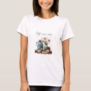 T-shirt Meilleure Maman Ever Thème Daisy 