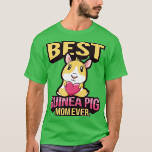 T-shirt Meilleure maman guinéenne de porc