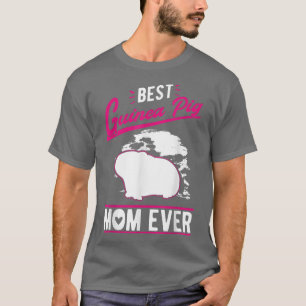 T-shirt Meilleure maman guinéenne de porc