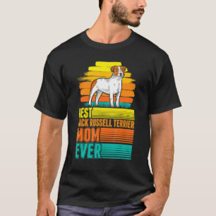 T-shirt Meilleure Maman Jack Russell Terrier Pour Toujours