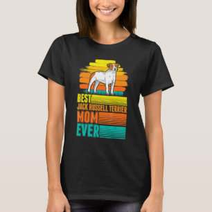 T-shirt Meilleure Maman Jack Russell Terrier Pour Toujours