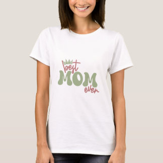 T-shirt Meilleure Maman, J'Aime Maman, Maman Est Ma Reine