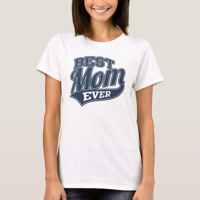 T-shirt Meilleure maman jamais SuperMom (Devant)