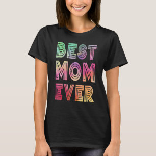 T-shirt Meilleure Maman Jour des Mères Joyeuse Fête des Mè