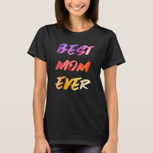 T-shirt Meilleure Maman Joyeuse Fête des Mères