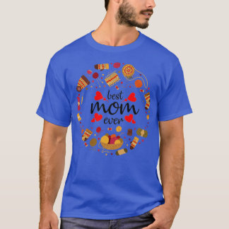 T-shirt meilleure maman tricot jamais 22