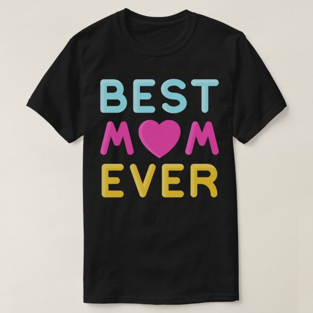 T-shirt meilleure maman tricot jamais 602 (Design devant)