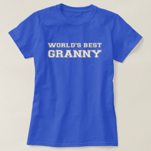 T-shirt Meilleure mamie du monde