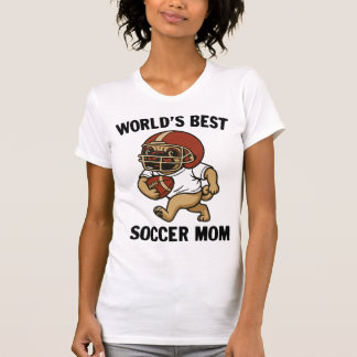T-SHIRT MEILLEURE MÈRE DE FOOTBALL DU MONDE - JOUEUSE DE P