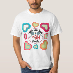 T-shirt meilleure mère de tricot