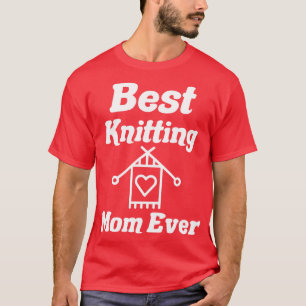 T-shirt meilleure mère de tricot jamais18