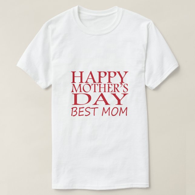 T-SHIRT MEILLEURE MOM (Design devant)