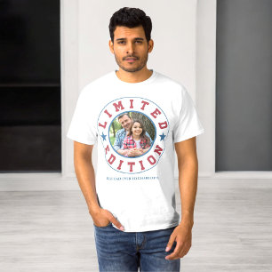 T-shirt Meilleure photo papa en édition limitée