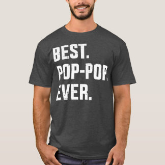 T-shirt Meilleure pop pour papa et fête des pères des enfa