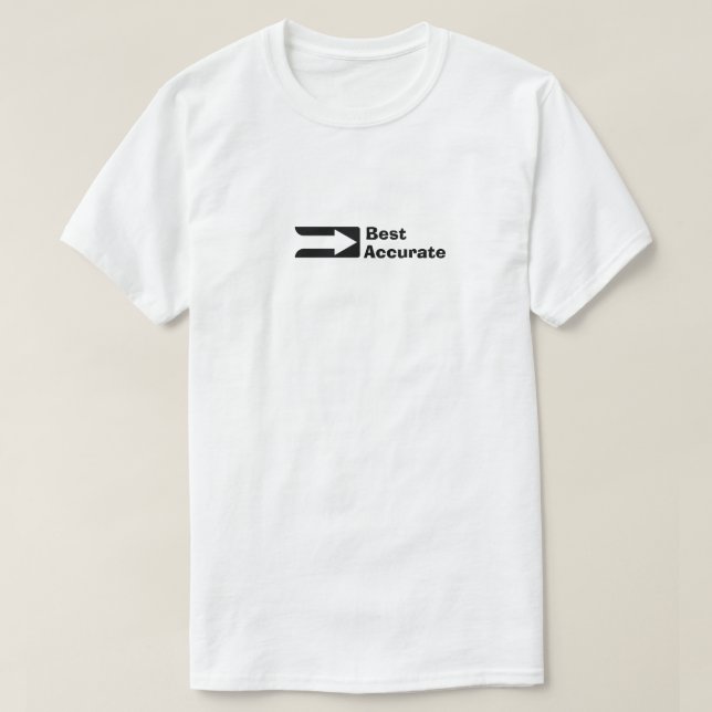T-shirt Meilleure précision (Design devant)