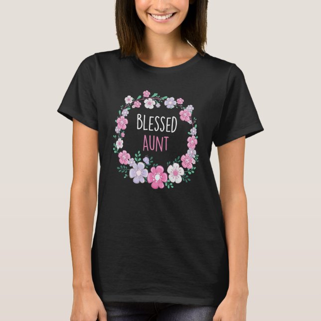 T-shirt Meilleure tante Ever Mère Fête de la tante Cadeau (Devant)