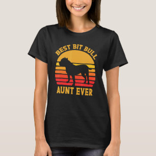 T-shirt Meilleure Tante Pitbull Ever Tante