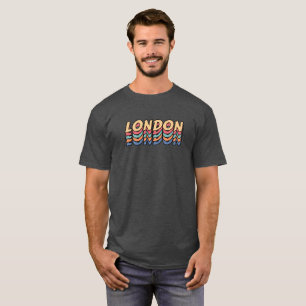 T-shirt Meilleure ville pour visiter Londres - Nom de la v