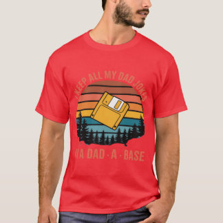 T-shirt Meilleures blagues de papa cadeau drôle de fête de