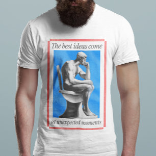 T-shirt Meilleures Idées Chemise Moments Inattendus
