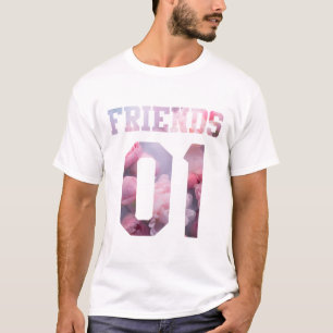 T-shirt Meilleurs amis pour 3 - Amis