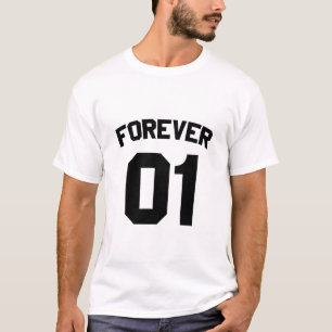 T-shirt Meilleurs Amis Pour 3 - Forever 01