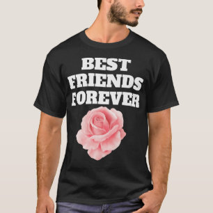 T-shirt Meilleurs Amis Pour Toujours Bff Matching Amis Ros