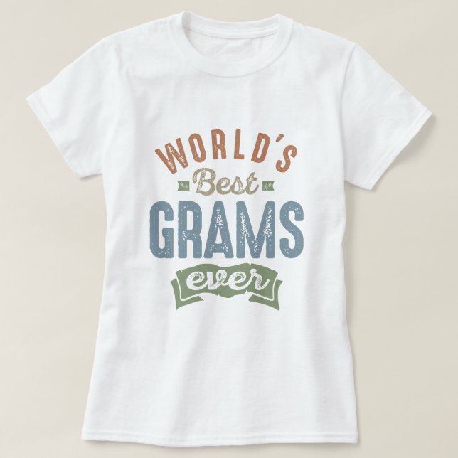 T-shirt Meilleurs Grams (Design devant)
