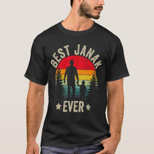 T-shirt Meilleurs papas sanskrits de Janak pour la fête de