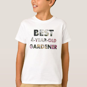 T-shirt Meilleurs Roses de jardinier de 4 ans (© Mira)
