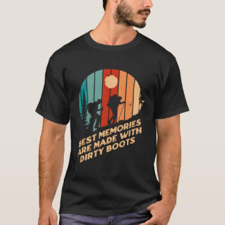 T-shirt Meilleurs Souvenirs Fabriqués Sur Des Bottes Sale 