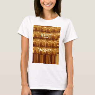 T-shirt Meilleurs voeux d'Afrique : Un continent doré