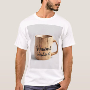 T-shirt Meilleurs Vœux : Mug Atelier en Bois Fabriqué à la