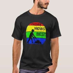 T-shirt Meilleuse tondeuse à gazon pour papa Tondeuse à ga