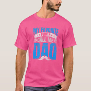 T-shirt Meine Lieblingsleigh Nennen Mich Papa Papa Père