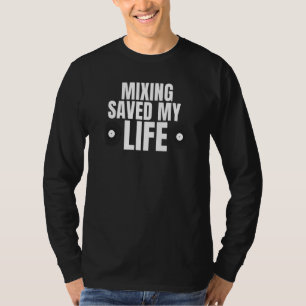 T-shirt Mélange Sauvé Ma Vie Vinyl Dj