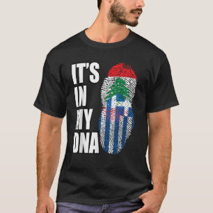 T-shirt Mélanger l'ADN Héritage Drapeau T Chemise