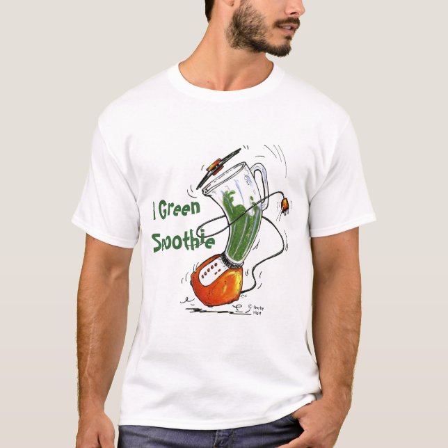 T-shirt Mélangeur de danse - Smoothie vert d'I (Devant)