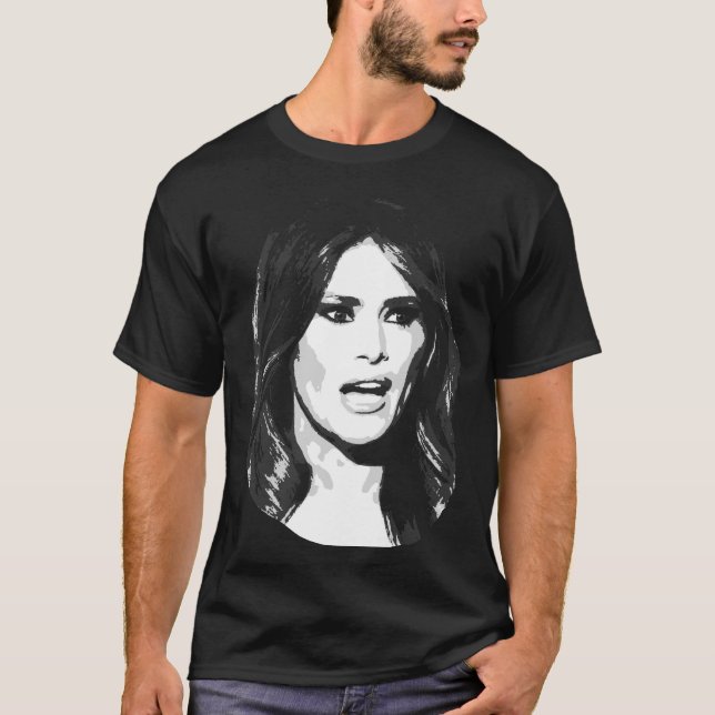 T-SHIRT MELANIA TRUMP (Devant)