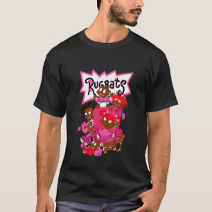 T-shirt Melanin Enfants 90s Basket Match 14 Shocking rose
