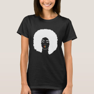 T-shirt Melanin Queen Afro Queen Lips