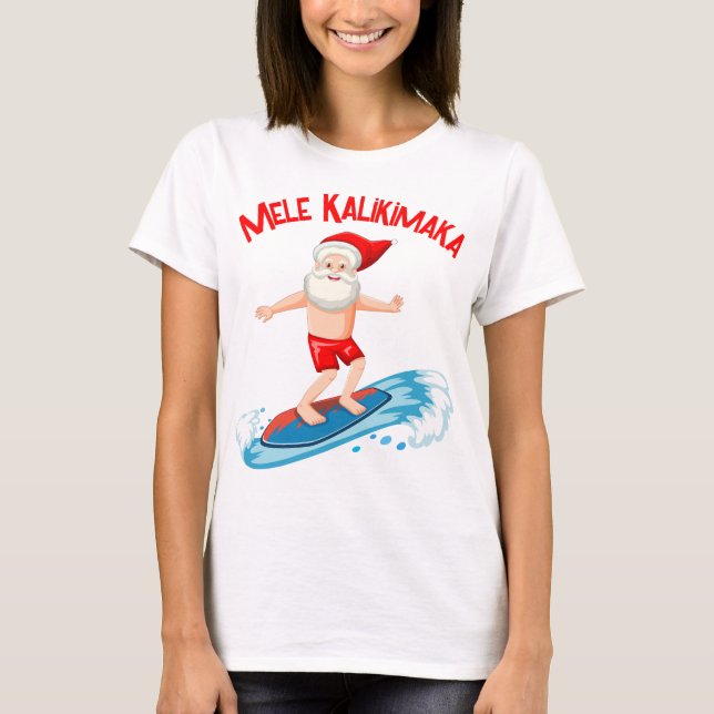 T-shirt Mele Kalikimaka (Devant)