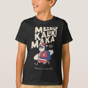 T-shirt Mele Kalikimaka Drôle de Père Noël Hawaïen Noël T