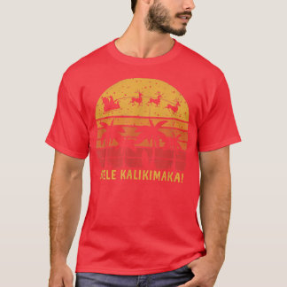 T-shirt Mele Kalikimaka Retro Hawaiian Christmas Family Va