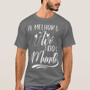 T-shirt Melhor Avo Do Mundo Portugal Grandma Premium T