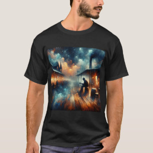 T-shirt Mélodies de minuit : Enigmatic Blues Tee