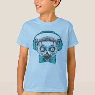 T-shirt Mélomane du lémur  