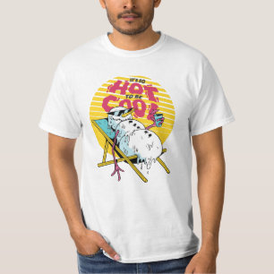 T-shirt Melting Snowman tellement chaud pour être cool